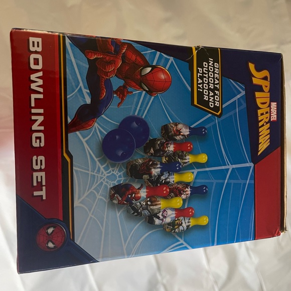 Marvel Spiderman bowling set NIB - Picture 6 of 11